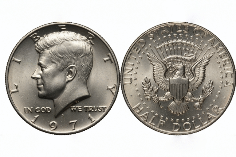 Kennedy half dollar coins